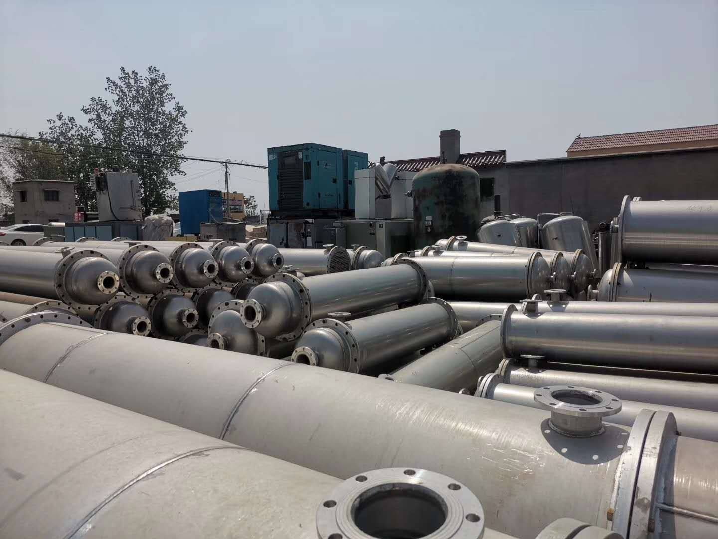 列管冷凝器構(gòu)架類型 列管冷凝器構(gòu)架類型